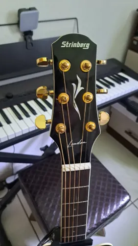 Violão strinberg Euro LE30C BK