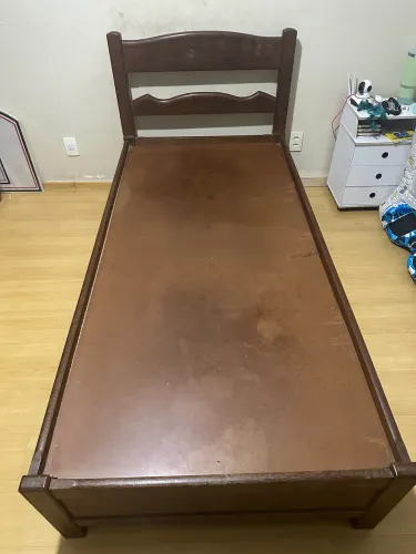 Cama Sucupira Solteiro - Excelente