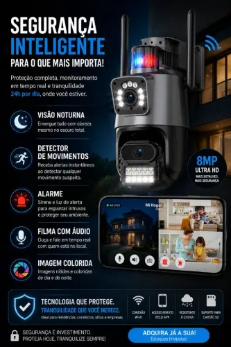 Câmera de segurança wife 