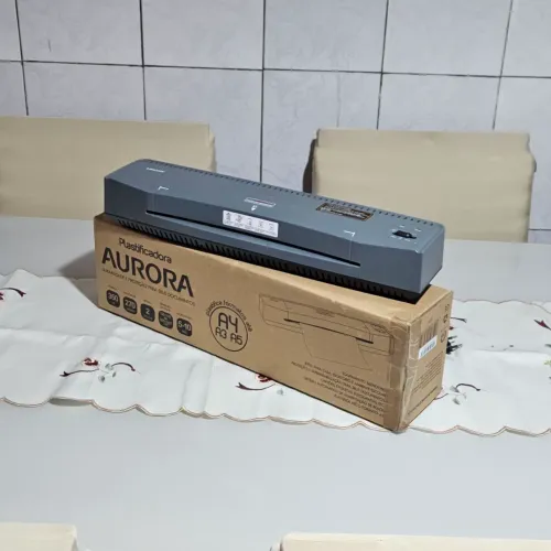 Plastificadora E Laminadora A3 Aurora Lm3233h Nova Na Caixa