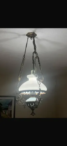 Luminária Colonial em Bronze