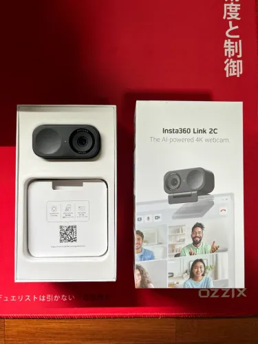 Webcam Insta360 Link 2C - Produto Usado 1 Vez NOVO