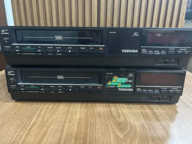Vídeos Cassete Toshiba (leia o anúncio)
