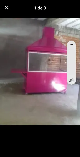 Carrinho de churrasquinho com ou sem churrasqueira.