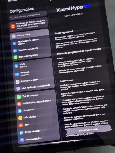 Tablet Xaiomi Redmi Pad 2 11'' 256gb 8 Ram Wi-fi Cor Cinza G Cor Cinza escuro
