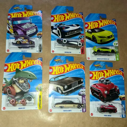 Lote 6 Treasure Hunt 2025 Hot Wheels (T-Hunt) lacrados