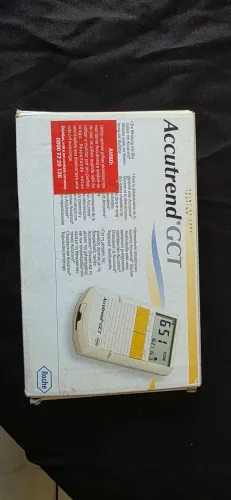 Aparelho Accutrend GCT ( medidor de glicose, trigliceres e colesterol)