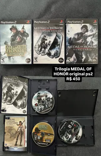 Trilogia original medal of honor PS2