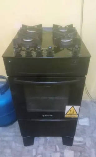 Fogão atlas 4 bocas mesa de vidro