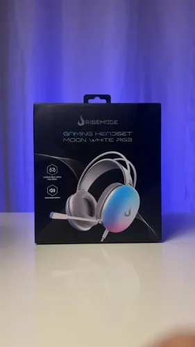 Headset Gamer, Rainbow, Driver 50mm, USB e P2, Branco