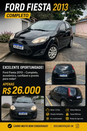 Ford Fiesta 1.0 8V Flex/class 1.0 8V Flex 5P 2014