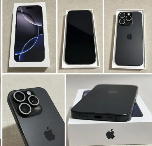 iPhone 16 Pro 256GB Black Titanium | Bateria 98% | Caixa Original