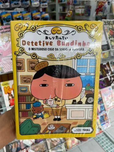 Mangá Detetive Bundinha - O Misterioso Caso da Senhora Púrpura (Devir) - Novo!