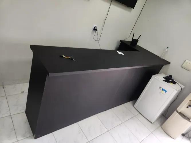 Balcão de recepção 