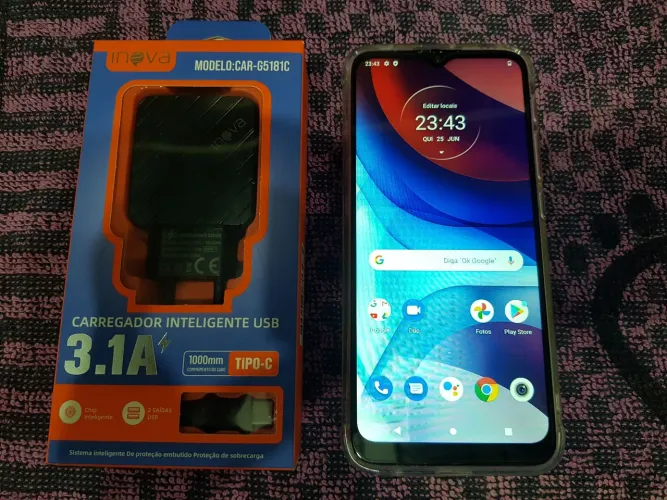 Motorola E7 power / 32gb / 2gb ram / tela 6.5 / android 10