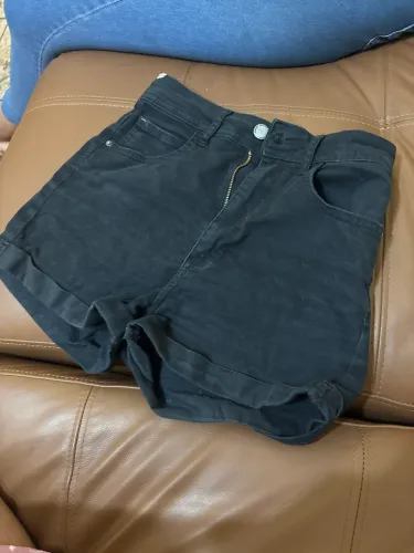 Short jeans preto bluesteel
