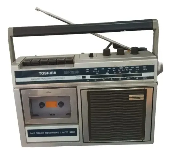 Radio Gravador Toshiba Rt-3100 - Leia Descrição # (Usado)