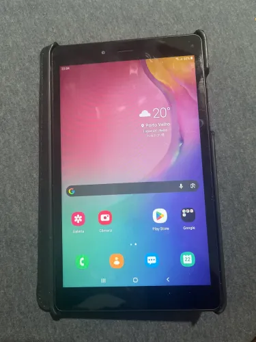 Tablet A (8.0?2019) sm-t295 32gb 2gb ram + capa ( sem película) + carregador