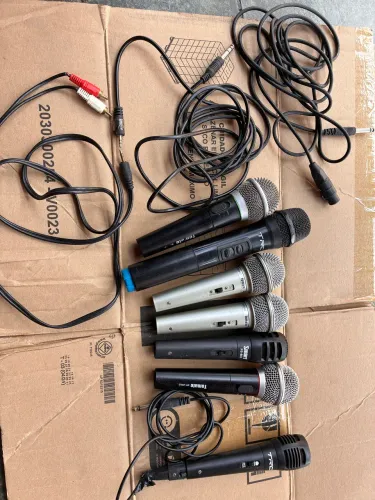 Kit microfones desapego