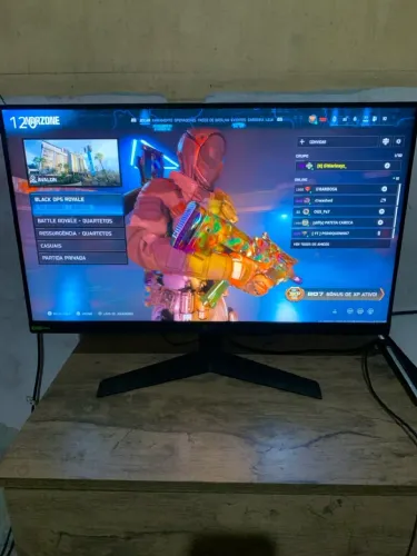 Monitor Gamer LG UltraGear 24GS60F-B 24 Full HD IPS 180Hz 1ms - Funcionando Perfeitamente
