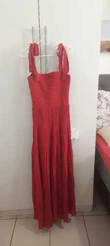 Vestido vermelho Le Lis Blanc Tam P
