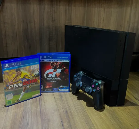PS4 Fat + Jogos