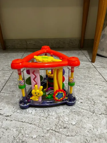 Triângulo de Atividades Sensorial para Bebê - Ótimo Estado!