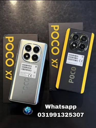 Poco X7 5G Xiaomi com designer Premium tela curva