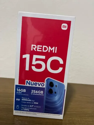 XIAOMI REDMI 15C - 16GB RAM + 256GB PRETO