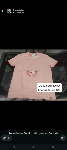 Roupas de marcas quase 70% desc
