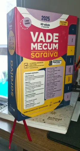 Vade Mecum Saraiva Tradicional - 40ª Edição 2025 (2º semestre) - Capa dura - seminovo