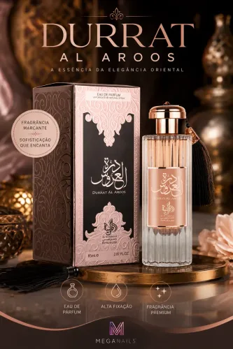 Perfume árabe Durrrat Al Aroos ? a essência da elegância oriental