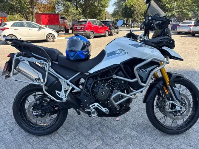 Tiger 900 Rally 2023 Baixo KM 3 Baús Revisada
