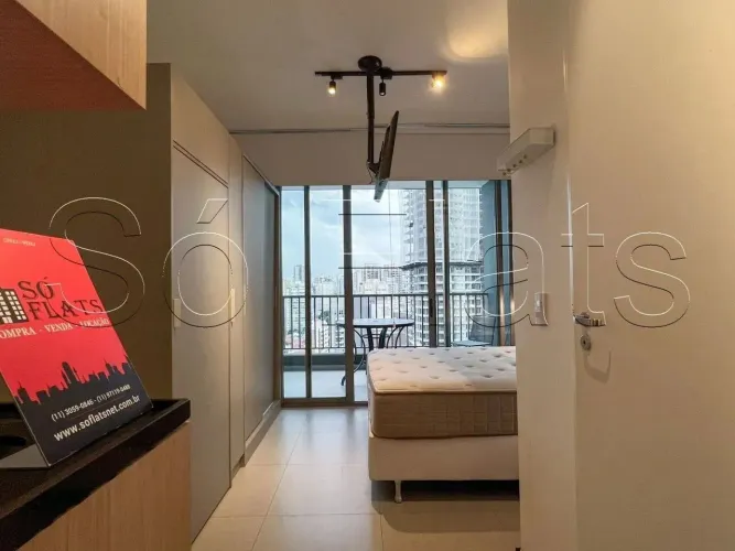 Studio no VN Turiassu 1473 em Perdizes disponível para locação ao lado do Allianz Park.