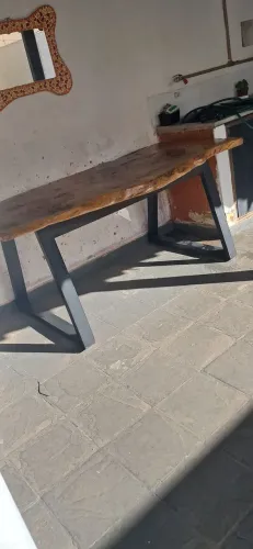 Mesa madeira pe ferro ...