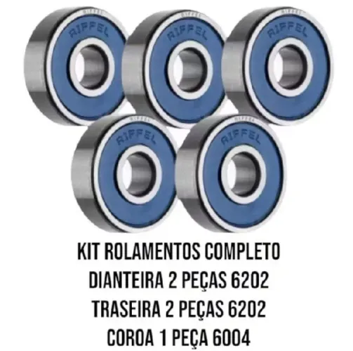 Rolamentos, para motos CG 150, Fazer 150, pop 110