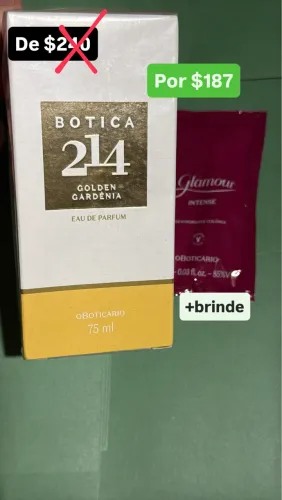 Botica Golden Gardênia o Boticário