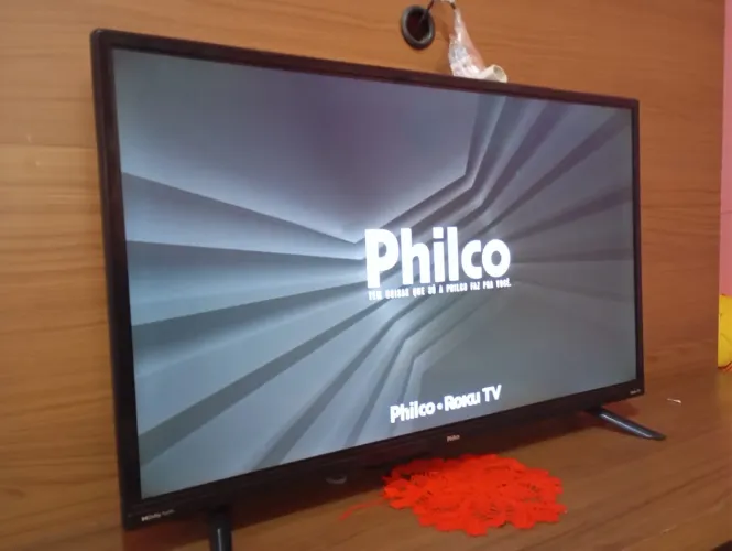 Tv 32 polegadas Philco Smart Android Roku 4k