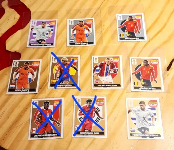 Mega Promoção Relâmpago: Figurinhas Legend Copa do Mundo Originais