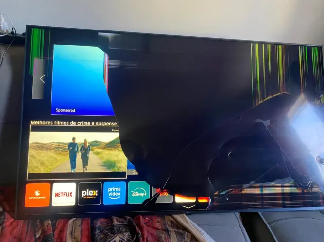 TV LG 50" Original - Tela Quebrada - Para Conserto ou Retirada de Peças