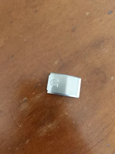 Fecho pulseira de aço relógio Omega