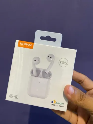 Fone TWS Sem Fio KDPAN KN-788 Estilo AirPods Com Case