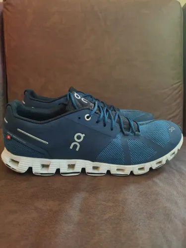 Tênis On Running Cloud azul 43 original corrida academia Nike Adidas puma Messi NBA osklen