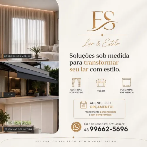 Cortinas percianas e toldos
