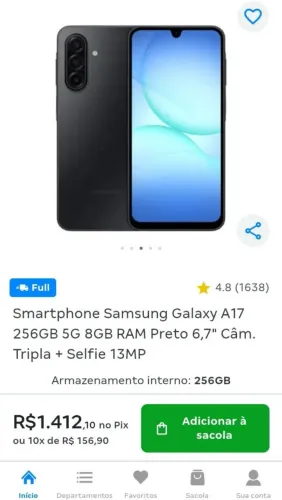 Samsung Galaxy a17