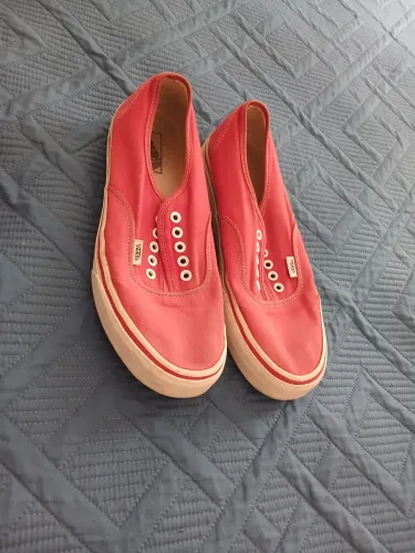 Tênis Vans Vermelho sem Cadarço