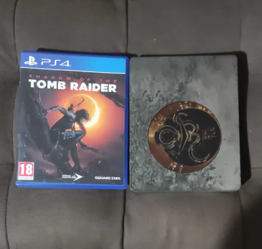 Steelbook Tomb Raider PS4 (Faço envio)