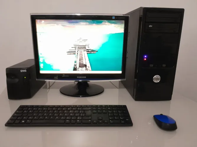 PC Completo Intel Core i3 12GB Ram HD 1TB Teclado e Mouse sem fio