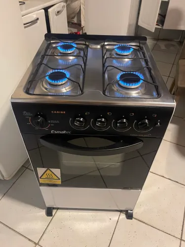 Fogão Esmaltec Caribe automático