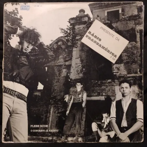 Vinil Plebe Rude - O Concreto Já Rachou (1985) (Disco, LP)